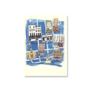 Soho London Postcard