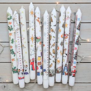 Advent Dinner Candles