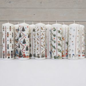Advent Pillar Candles